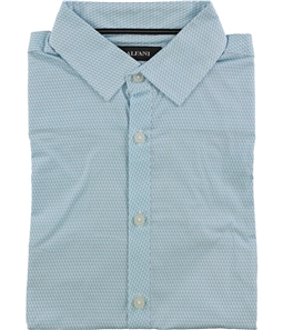 Alfani Mens Tonal Print Button Up Shirt