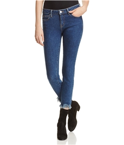 IRO Womens Frayed Cropped Jeans