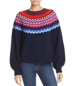 Joie Womens Karenya Fair Isle Pullover Sweater