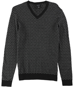 Alfani Mens Geometric Pullover Sweater