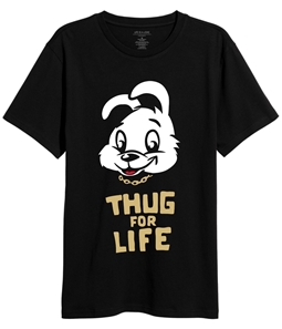 Elevenparis Mens Thug For Life Graphic T-Shirt