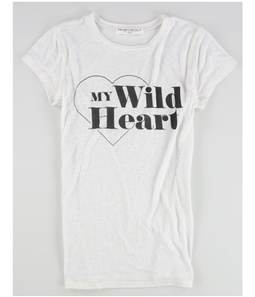 Project Social T Womens My Wild Heart Graphic T-Shirt