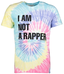 Elevenparis Mens I Am Not A Rapper Graphic T-Shirt