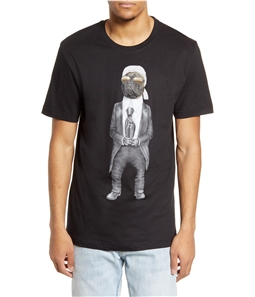 Elevenparis Mens Fashion Dog Graphic T-Shirt