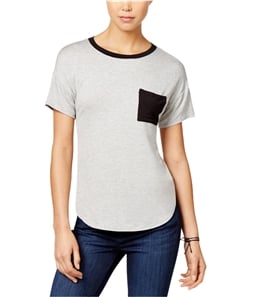 Belle du Jour Womens Contrast Basic T-Shirt