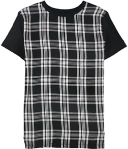 Ralph Lauren Womens Plaid Basic T-Shirt