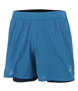 ASICS Mens Ventilate 2-N-1 Athletic Workout Shorts