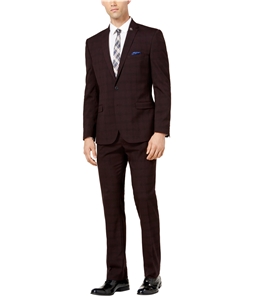 Nick Graham Mens Slim-Fit Stretch Two Button Formal Suit