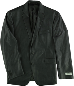 Kenneth Cole Mens Tonal Two Button Blazer Jacket