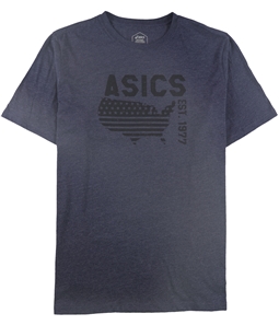 ASICS Mens Vintage America Graphic T-Shirt