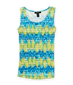 Style & Co. Womens Striae Sequin Tank Top