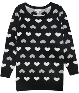 Charter Club Womens Heart Pullover Sweater