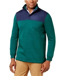 Club Room Mens Colorblocked Knit Sweater