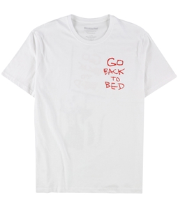 Elevenparis Mens Go Back To Bed Graphic T-Shirt