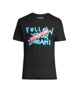 Elevenparis Mens Follow Your Dreams Graphic T-Shirt