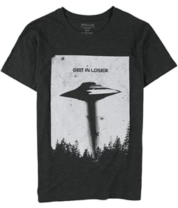 Elevenparis Mens Get In Loser Graphic T-Shirt