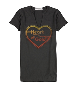 Project Social T Womens Heart Of Gold Graphic T-Shirt
