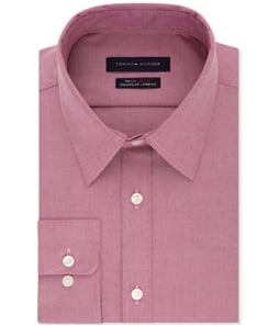 Tommy Hilfiger Mens Flex-Collar Button Up Dress Shirt