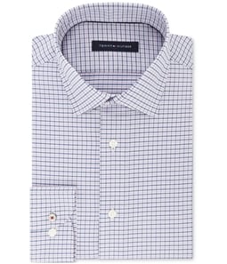 Tommy Hilfiger Mens Non-Iron Button Up Dress Shirt
