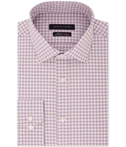 Tommy Hilfiger Mens Fitted Button Up Dress Shirt