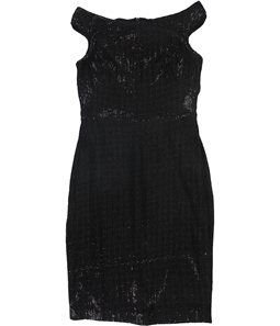 Ralph Lauren Womens Sequin Bodycon Dress