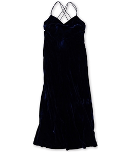 Ralph Lauren Womens Velvet A-line Gown Dress