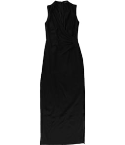 Ralph Lauren Womens Runched Gown Dress