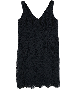 Ralph Lauren Womens Lace A-line Dress