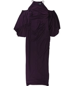 Ralph Lauren Womens Cold Shoulder Bodycon Dress