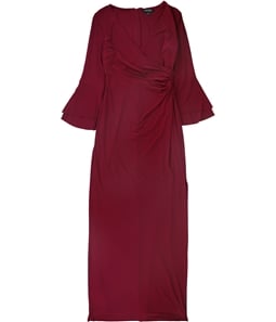 Ralph Lauren Womens Solid Maxi Dress