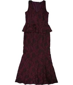 Ralph Lauren Womens Passion Peplum Dress