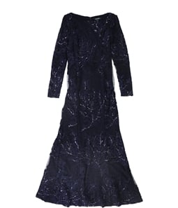 Ralph Lauren Womens Embellished Maxi Dress