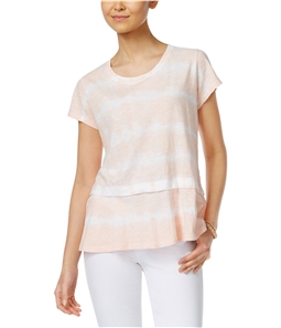 Style & Co. Womens Peplum Basic T-Shirt