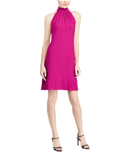 American Living Womens Pleated Jersey Dress