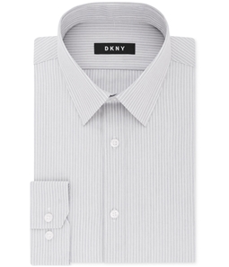 DKNY Mens Stretch Button Up Dress Shirt