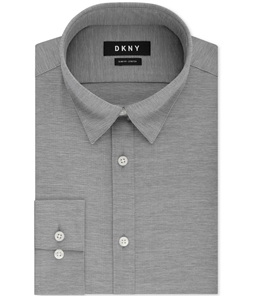 DKNY Mens Active Stretch Button Up Dress Shirt