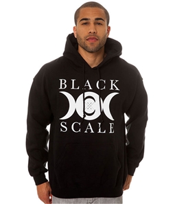 Black Scale Mens The Lunarology Pullover Hoodie Sweatshirt