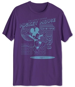 Jem Mens Mickey Mouse Graphic T-Shirt