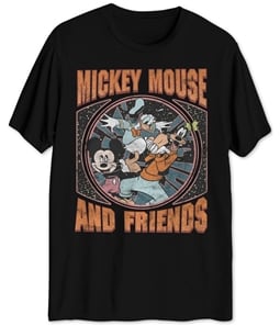 Jem Mens Mickey and Friends Graphic T-Shirt