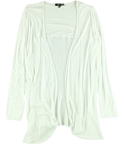 All @ Once Womens Pleated Cardigan Sweater