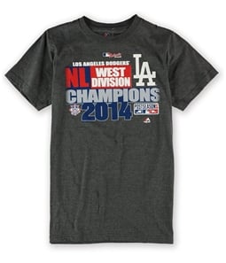 Majestic Mens LA Dodgers 2014 WD Champion Graphic T-Shirt