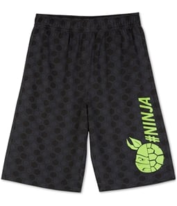 Nickelodeon Boys TMNT #NINJA Athletic Workout Shorts