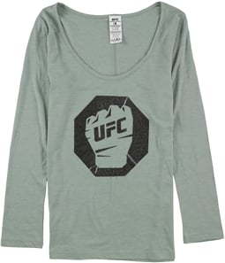 UFC Womens Glitter Logo Graphic T-Shirt