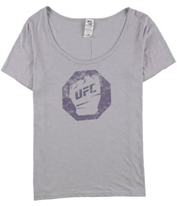 UFC Womens Distressed Logo Graphic T-Shirt