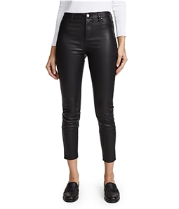 [Blank NYC] Womens Faux Leather Skinny Fit Jeans