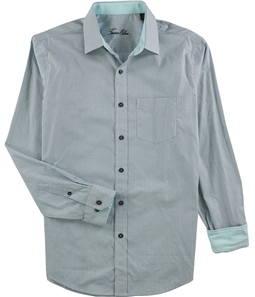 Tasso Elba Mens Foulard Button Up Shirt