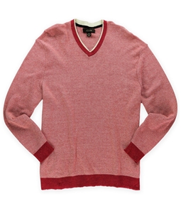 Tasso Elba Mens Two Tone Knit Pullover Sweater