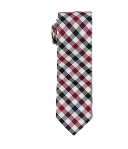 bar III Mens Cottica Gingham Self-tied Necktie