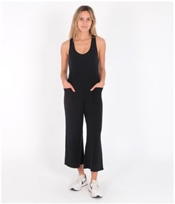 Hurley Womens Cropped Jumpsuit