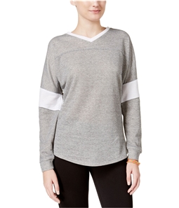 Jessica Simpson Womens Heathered Warm-Up Sweatshirt
